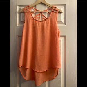 Anthropologie E Hanger strapped tank-EUC